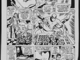 Marvel Masterworks: Amazing Spider-Man Masterworks Vol. 11 HC bonus: ASM #101, pg. 4 record negative; art by Gil Kane and Frank Giacoia