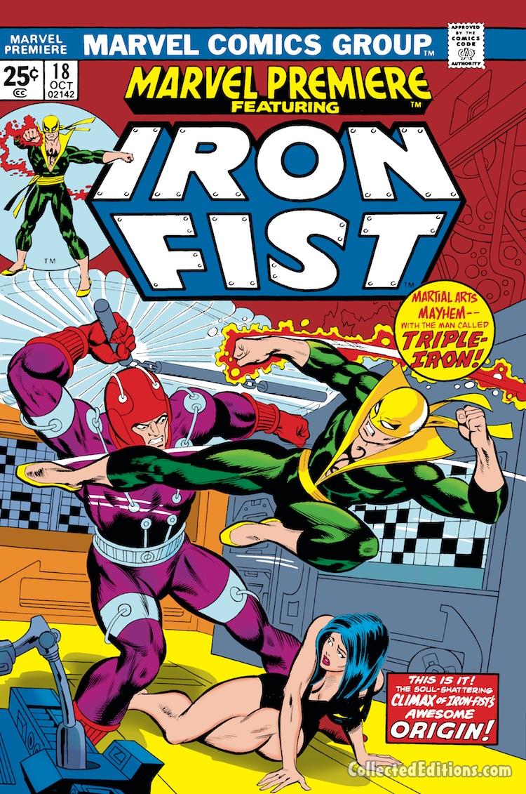 Iron Fist Vol 1 15, Marvel Database