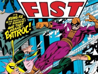 Marvel Premiere #20 cover; pencils, Gil Kane; inks, Joe Sinnott; Batroc the Leaper, Martial Arts, Iron Fist, karate, kung fu, Savate