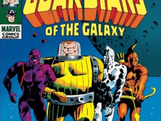 Marvel Super-Heroes #18 cover; pencils, Gene Colan; inks, Mike Esposito; first appearance of the Guardians of the Galaxy, Yondu, Charlie-27, Martinex, Vance Astro, Arnold Drake