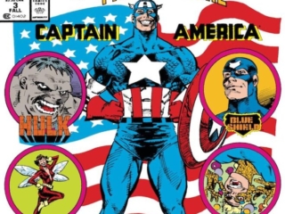 Marvel Super-Heroes #3 cover; pencils and inks, Kieron Dwyer; Captain Marvel, Mar-Vell