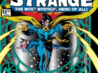 Marvel Treasury Edition #6 cover; pencils and inks, Frank Brunner, Doctor Strange