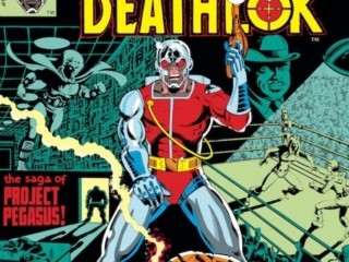 Marvel Two-In-One #54 cover; pencils, George P&eacute;rez; inks, Terry Austin; Project Pegasus, The Thing, Deathlok