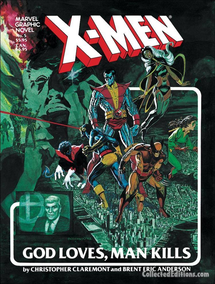 Marvel Graphic Novel #5: X-Men – God Loves, Man Kills, pg. 5; pencils and inks, Brent Anderson