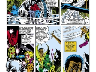 Micronauts #23, pg. 11; pencils, Pat Broderick; inks, Danny Bulanadi, Owen Reece, Molecule Man