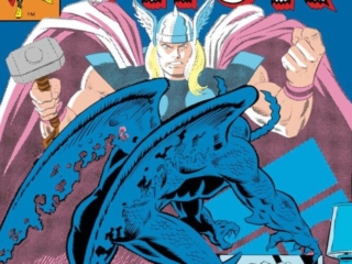 Thor #307 cover; pencils, Alan Kupperberg; inks, Frank Giacoia; The Dream Demon