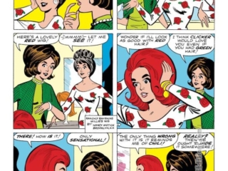 Millie the Model #117. &ldquo;How Shall I Wear My Hair?&rdquo;, pg. 3. Pencils and inks, Stan Goldberg; Nancy Motick, Brooklyn, New York; Chili