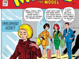 Millie the Model #120 cover; pencils, Stan Goldberg; inks, uncredited; Millie&rsquo;s New Career, Chili