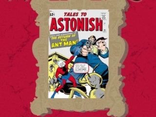 Marvel Masterworks Vol. 59: Ant-Man/Giant-Man HC &ndash;&nbsp;Variant Edition dustjacket cover