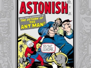 Marvel Masterworks: Ant-Man/Giant-Man Vol. 1 HC &ndash;&nbsp;Regular Edition dustjacket cover