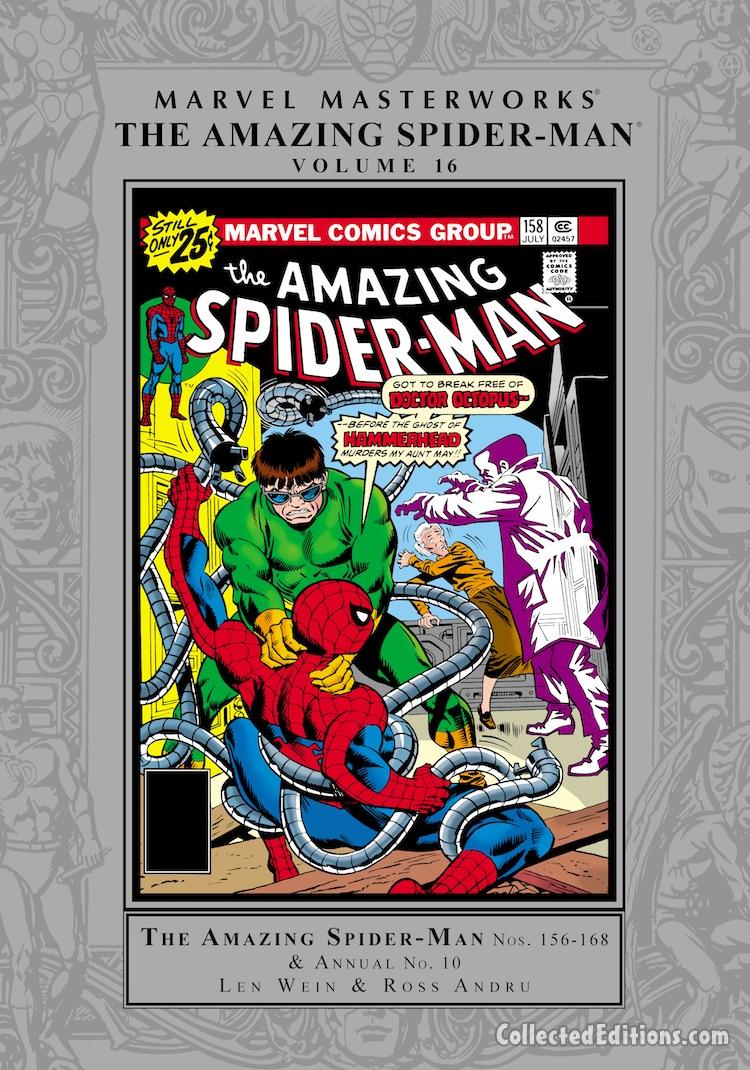 Marvel Masterworks: Amazing Spider-Man Vol. 16 HC – Regular Edition cover