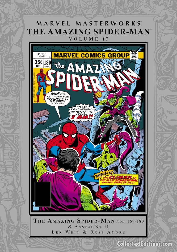 Marvel Masterworks: Amazing Spider-Man Vol. 17 HC – Regular Edition cover