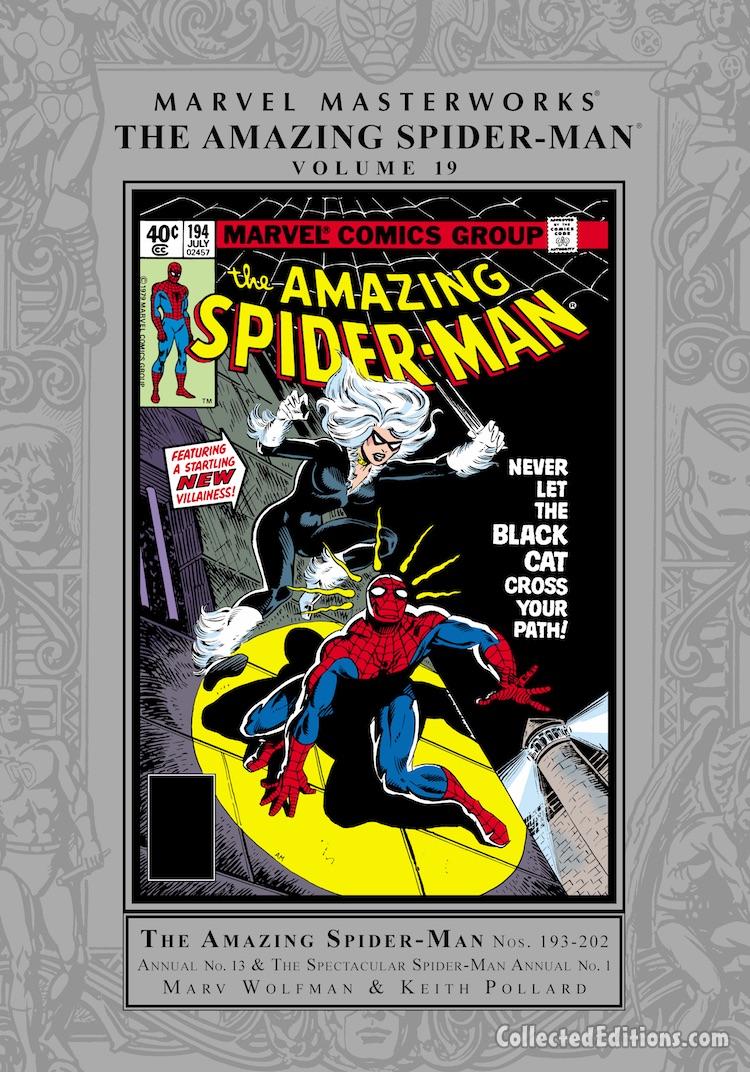 Marvel Masterworks: Amazing Spider-Man Vol. 19 HC – Regular Edition cover