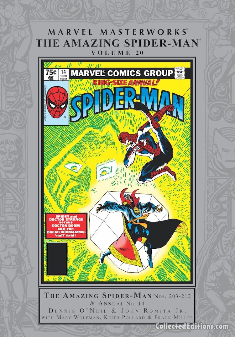 Marvel Masterworks: Amazing Spider-Man Vol. 20 HC – Regular Edition cover