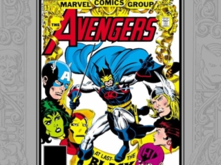 Marvel Masterworks: Avengers Vol. 21 HC &ndash;&nbsp;Regular Edition dustjacket cover