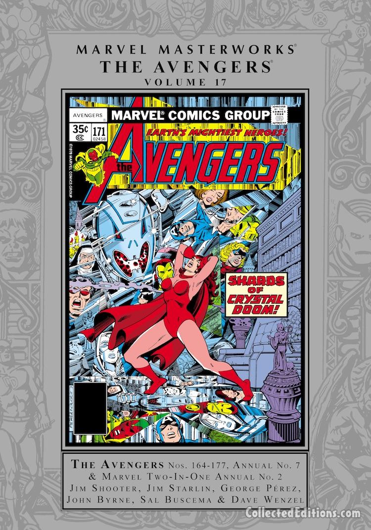 Marvel Masterworks: Avengers Vol. 17 HC – Regular Edition cover