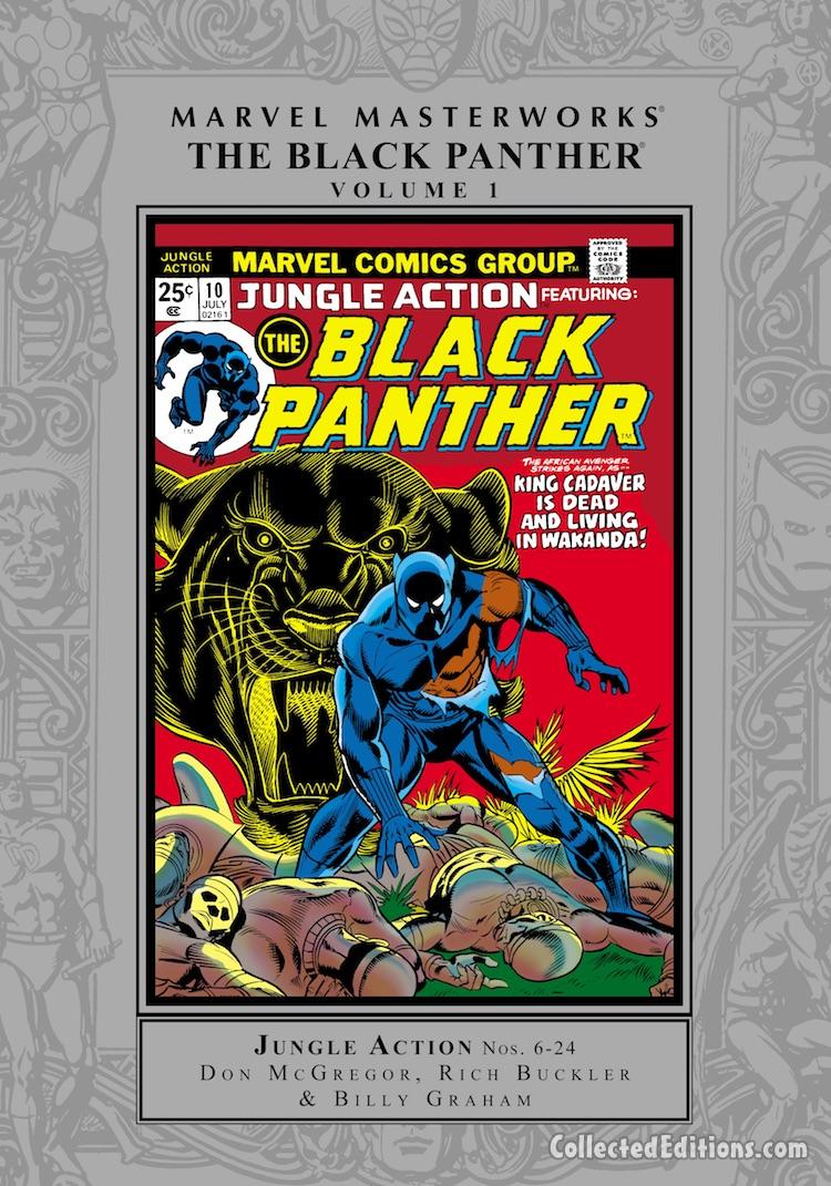 Marvel Masterworks: Black Panther Vol. 1 HC – Regular Edition cover