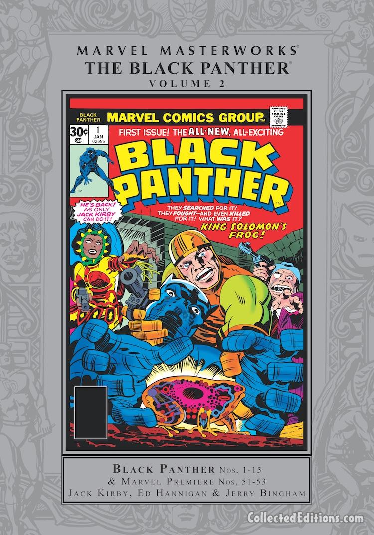 Marvel Masterworks: Black Panther Vol. 2 HC – Regular Edition cover