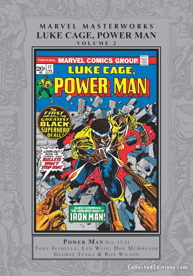 Marvel Masterworks: Luke Cage Vol. 2 HC – Regular Edition cover