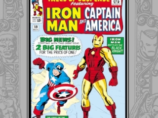 Marvel Masterworks: Captain America Vol. 1 HC &ndash;&nbsp;Regular Edition dustjacket cover