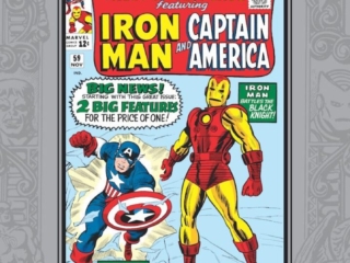 Marvel Masterworks: Captain America Vol. 1 HC &ndash;&nbsp;Regular Edition, 2015 printing hardcover dustjacket cover