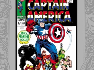 Marvel Masterworks: Captain America Vol. 2 HC &ndash;&nbsp;Regular Edition dustjacket cover