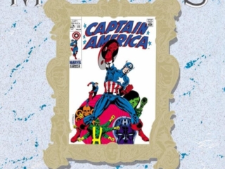 Marvel Masterworks Vol. 64: Captain America HC &ndash;&nbsp;Variant Edition dustjacket cover