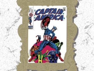 Marvel Masterworks Vol. 64: Captain America TPB &ndash;&nbsp;Variant Edition cover, Jim Steranko