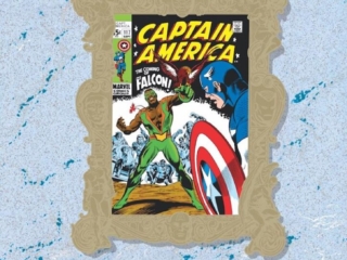 Marvel Masterworks Vol. 93: Captain America HC &ndash;&nbsp;Variant Edition dustjacket cover