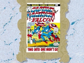 Marvel Masterworks Vol. 204: Captain America HC &ndash;&nbsp;Variant Edition dustjacket cover