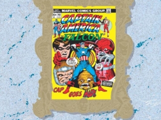 Marvel Masterworks Vol. 231: Captain America HC &ndash;&nbsp;Variant Edition dustjacket cover