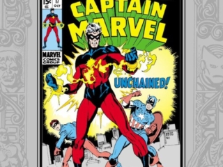 Marvel Masterworks: Captain Marvel Vol. 2 HC &ndash;&nbsp;Regular Edition dustjacket cover