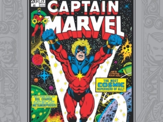 Marvel Masterworks: Captain Marvel Vol. 3 HC &ndash;&nbsp;Regular Edition dustjacket cover