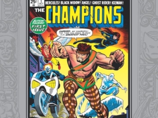 Marvel Masterworks: Champions Vol. 1 HC – Regular Edition dustjacket cover