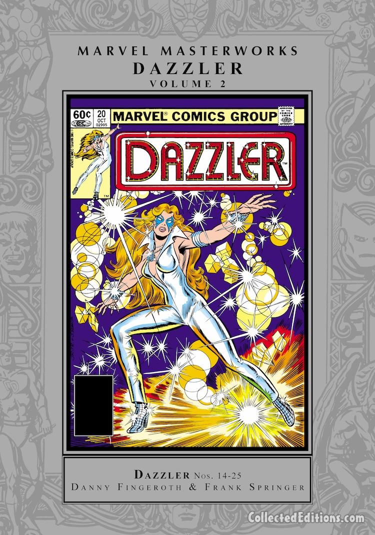 Marvel Masterworks: Dazzler Vol. 2 HC – Regular Edition dustjacket