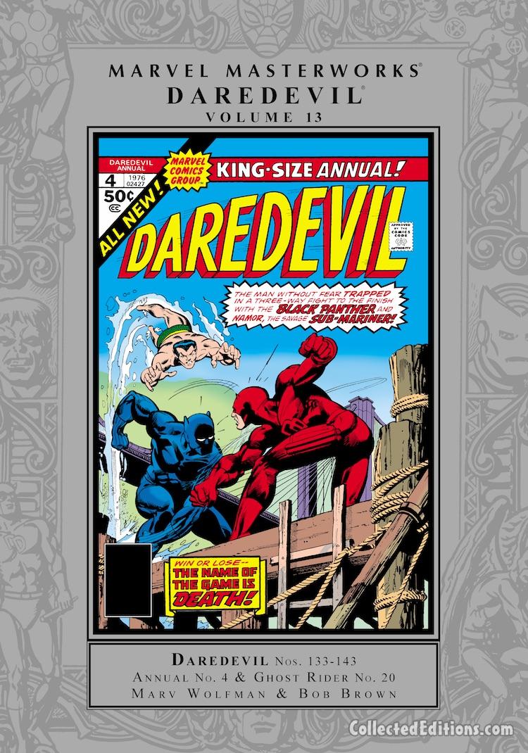 Marvel Masterworks: Daredevil Vol. 13 HC – Regular Edition cover