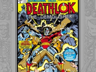 Marvel Masterworks: Deathlok Vol. 1 HC &ndash;&nbsp;Regular Edition dustjacket cover