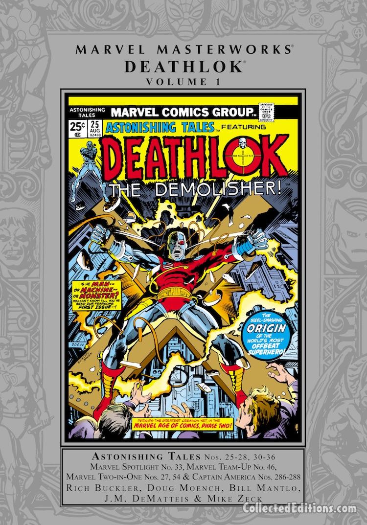 Marvel Masterworks: Deathlok Vol. 1 HC – Regular Edition dustjacket cover