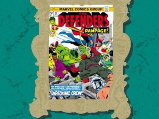 Marvel Masterworks: Defenders Vol. 184 HC โย Variant Edition Marvel Masterworks: Defenders Vol. 184 HC – Variant Edition dustjacket cover