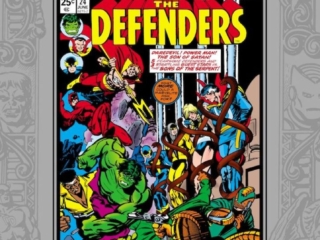 Marvel Masterworks: Defenders Vol. 4 HC &ndash;&nbsp;Regular Edition dustjacket cover