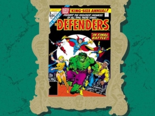 Marvel Masterworks Vol. 224: Defenders HC &ndash;&nbsp;Variant Edition dustjacket cover