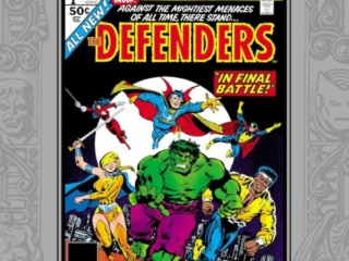 Marvel Masterworks: Defenders Vol. 5 HC &ndash;&nbsp;Regular Edition dustjacket cover