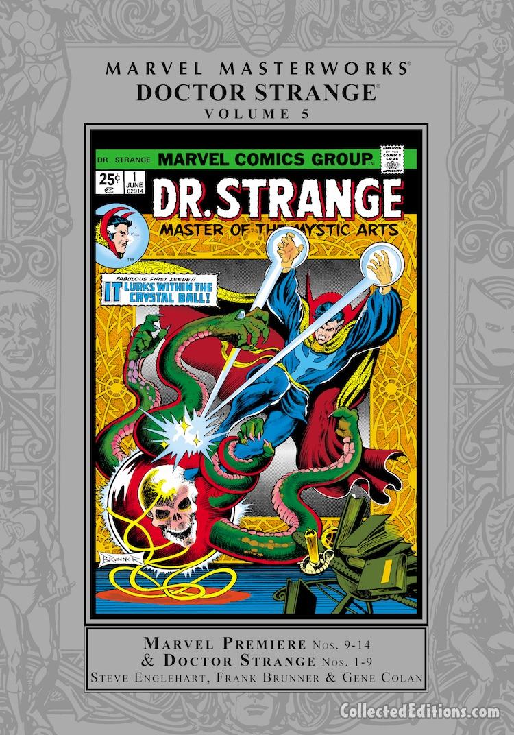 Marvel Masterworks: Doctor Strange Vol. 5 HC – Regular Edition dustjacket cover