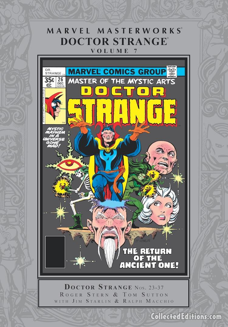 Marvel Masterworks: Doctor Strange Vol. 7 HC – Regular Edition jacket cover