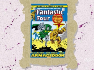 Marvel Masterworks Vol. 103: Fantastic Four HC &ndash; Variant Edition dustjacket cover