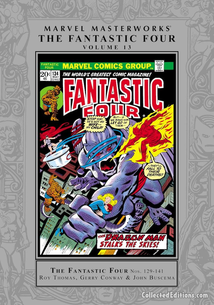 Marvel Masterworks: Fantastic Four Vol. 13 HC – Regular Edition dustjacket cover