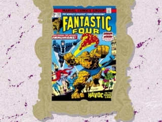 Marvel Masterworks Vol. 197: Fantastic Four HC &ndash; Variant Edition dustjacket cover