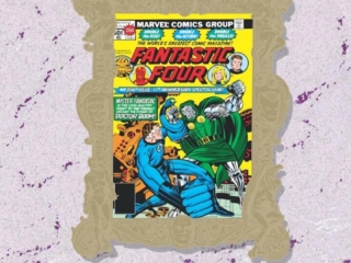 Marvel Masterworks Vol. 236: Fantastic Four HC &ndash;&nbsp;Variant Edition dustjacket cover