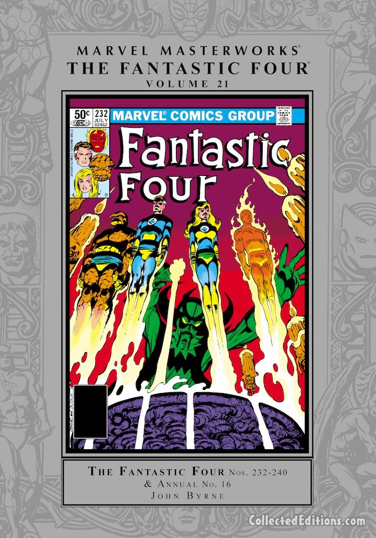 Marvel Masterworks: Fantastic Four Vol. 21 HC – Regular Edition hardcover