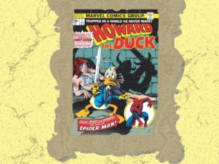 Marvel Masterworks Vol. 300: Howard the Duck HC &ndash; Variant Edition dustjacket cover